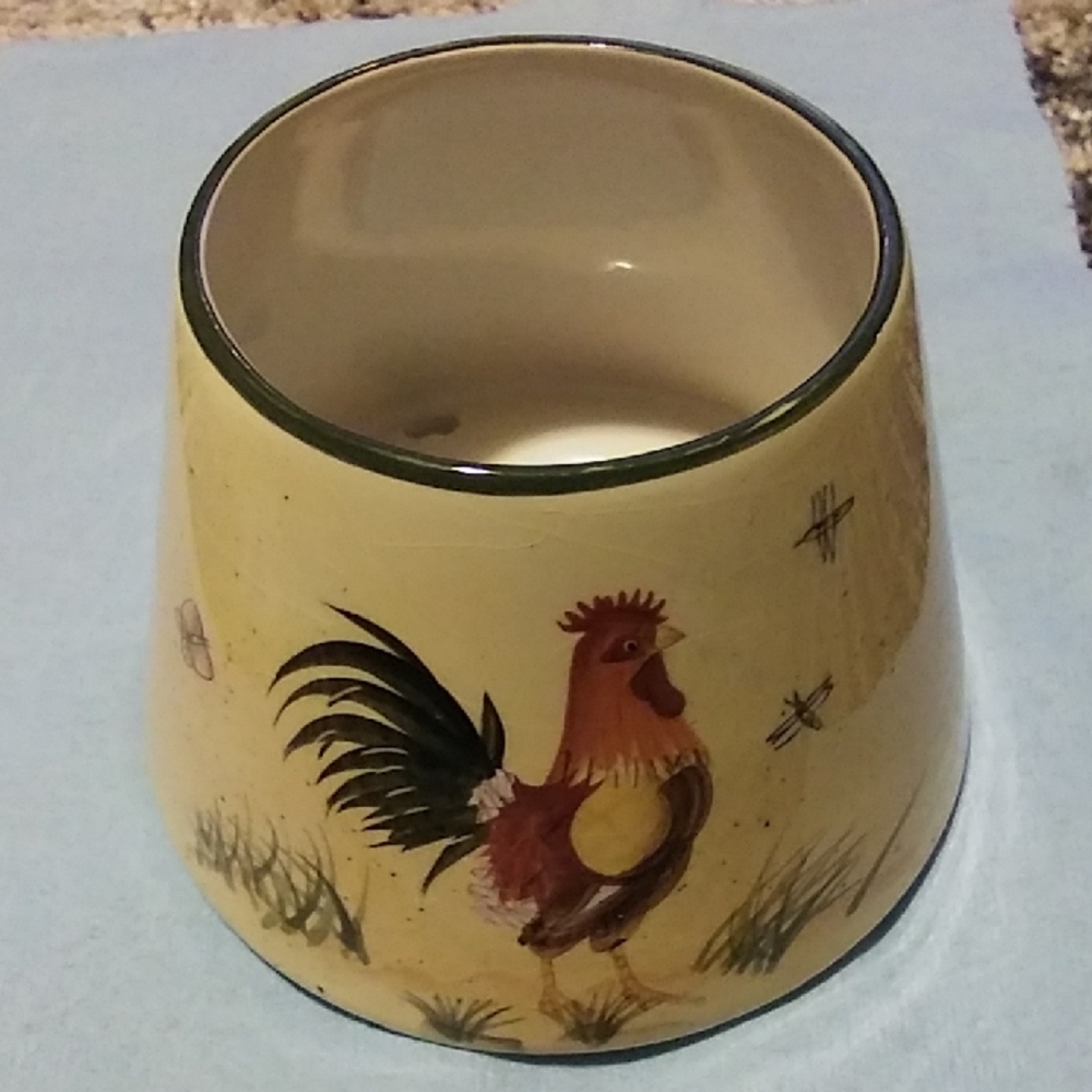 Home Interiors Candle Shade Topper Rooster
